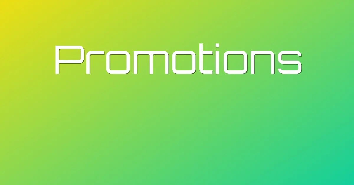 Promotions